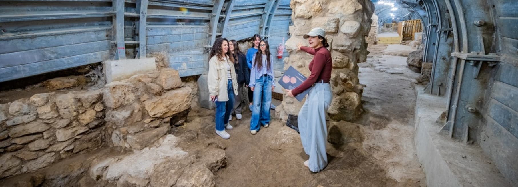 דרך עולי הרגל: סיור מודרך